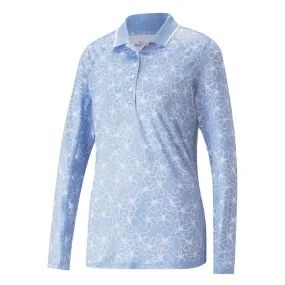 Fleece Lined Puma - Women's YouV Island Flower Long Sleeve Polo (539037 02)