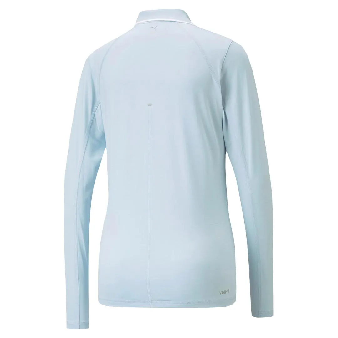 Cuffs Adjust All Seasons Puma - Women's YouV Long Sleeve Polo (537499 03)