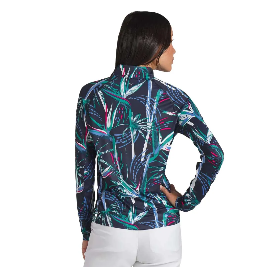 Zipper Closure System Weekday Street Look Puma - Women's YouV Paradise 1/4 Zip (625903 02)