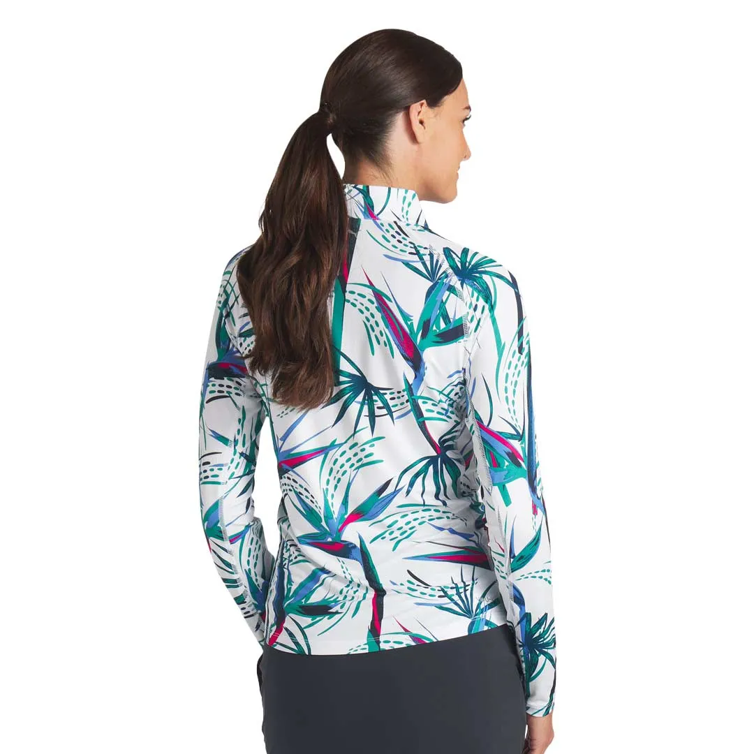 Puma - Women's YouV Paradise 1/4 Zip Sweater (625903 01) Rugged Style UV protection layer