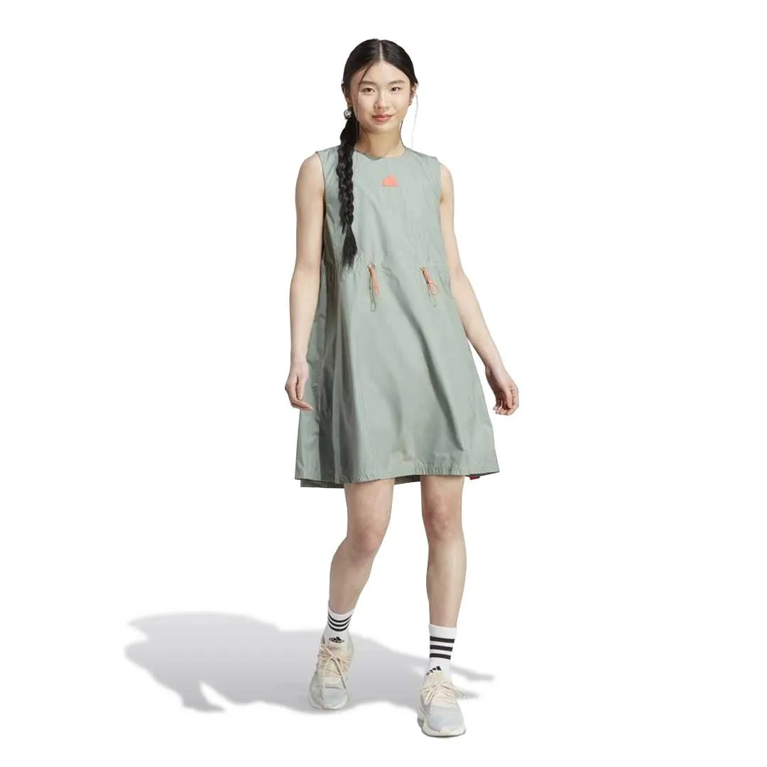 adidas - Women's City Escape Dress (HU0248) Snag Proof Surface TemperatureRegulating Fabric