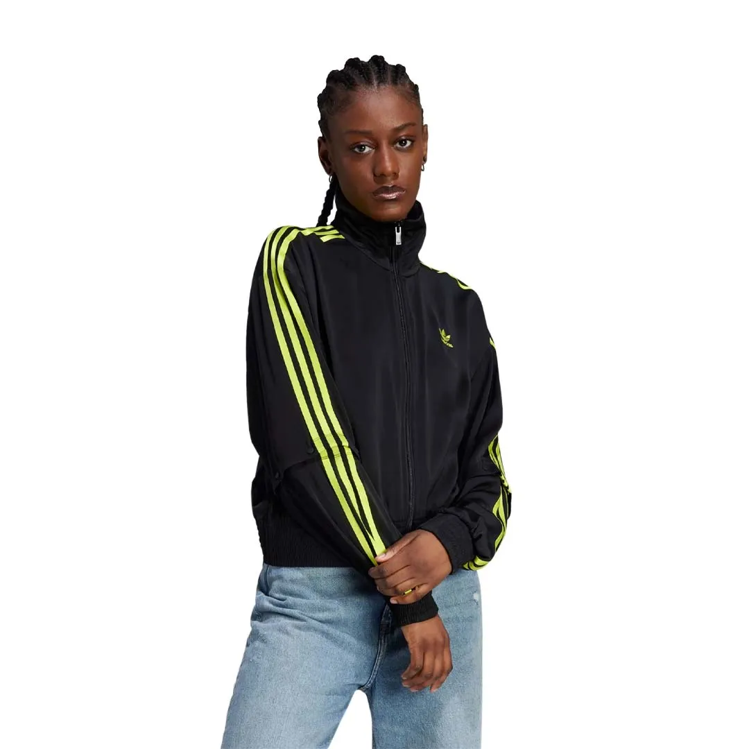 Notch Lapel Everyday Layers adidas - Women's Satin Firebird Track Jacket (IJ5015)