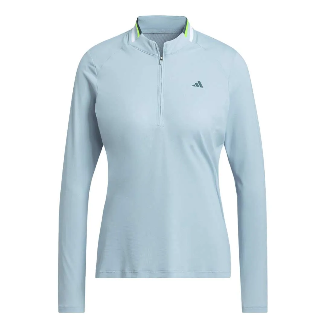 retro look Modular Layering adidas - Women's Ultimate365 Tour Long Sleeve Mock Polo (HY7203)