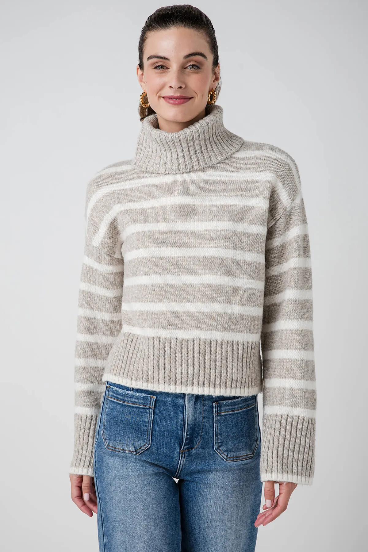 Z Supply Josephine Stripe Sweater Street Apparel product satin lining luxury