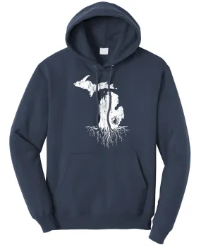 Michigan Roots Hoodies Modern Travel Look