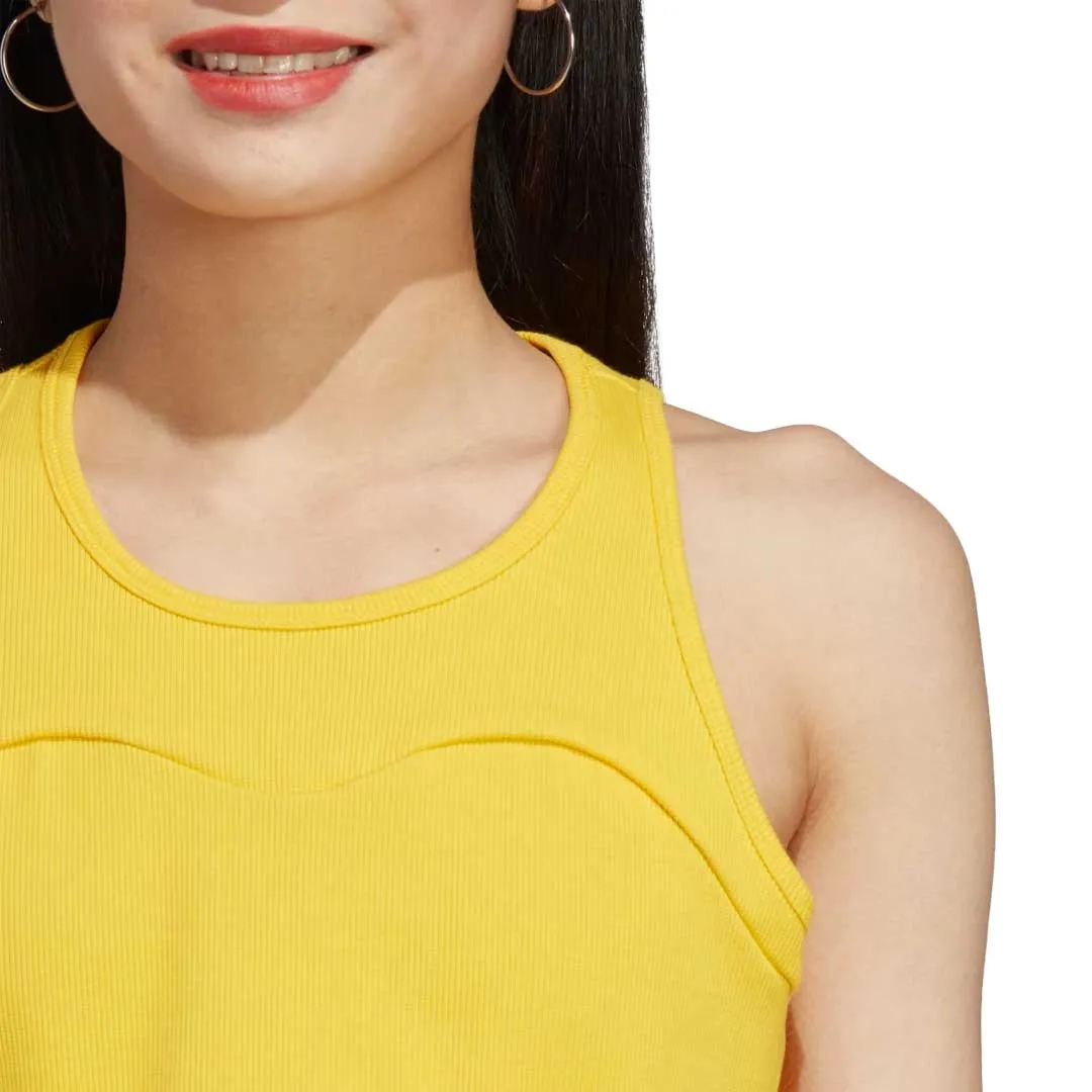 adidas - Women's Lounge Rib Tank Top (IC6506) Travel Street Style Matte Finish