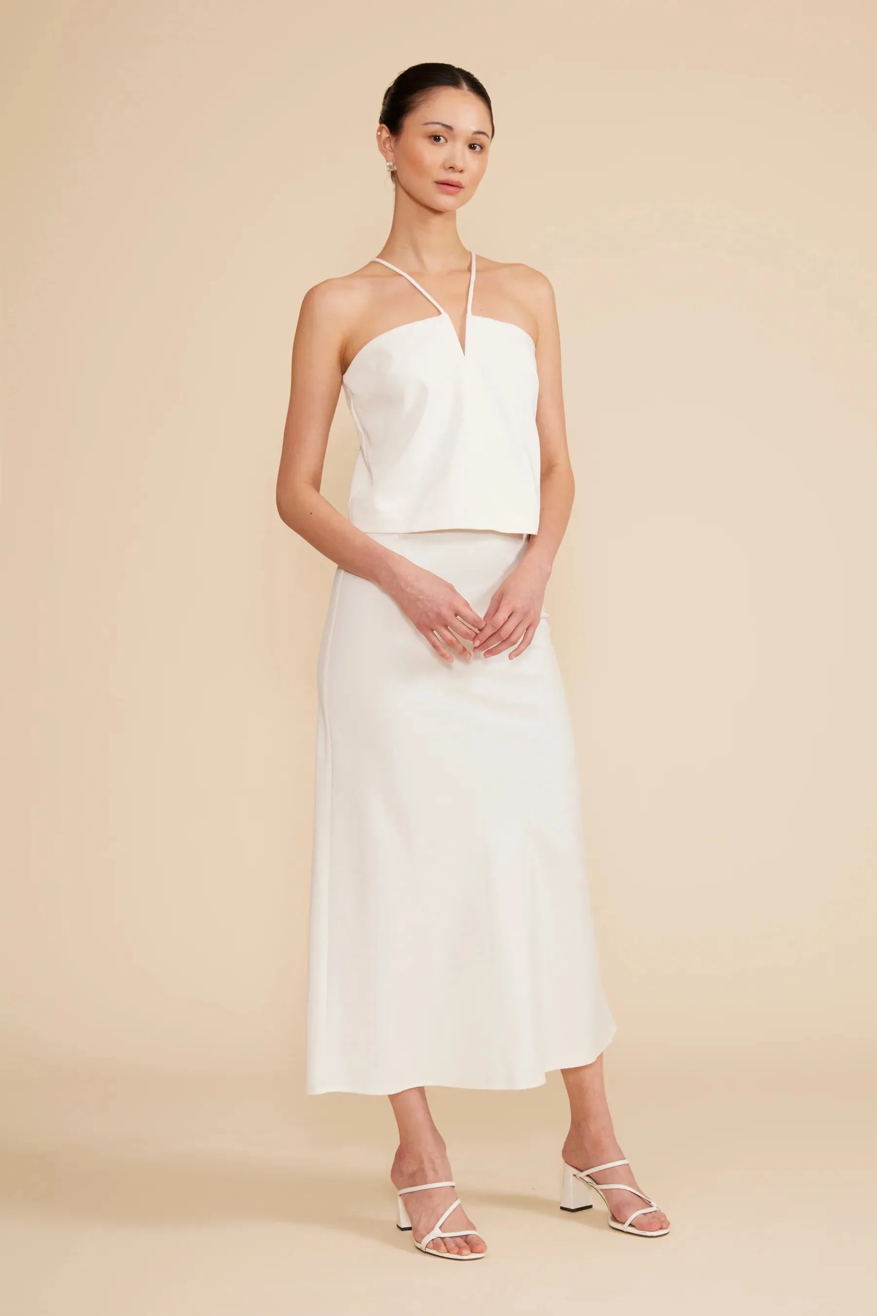 Soft Lines STASSI BIAS MAXI SKIRT