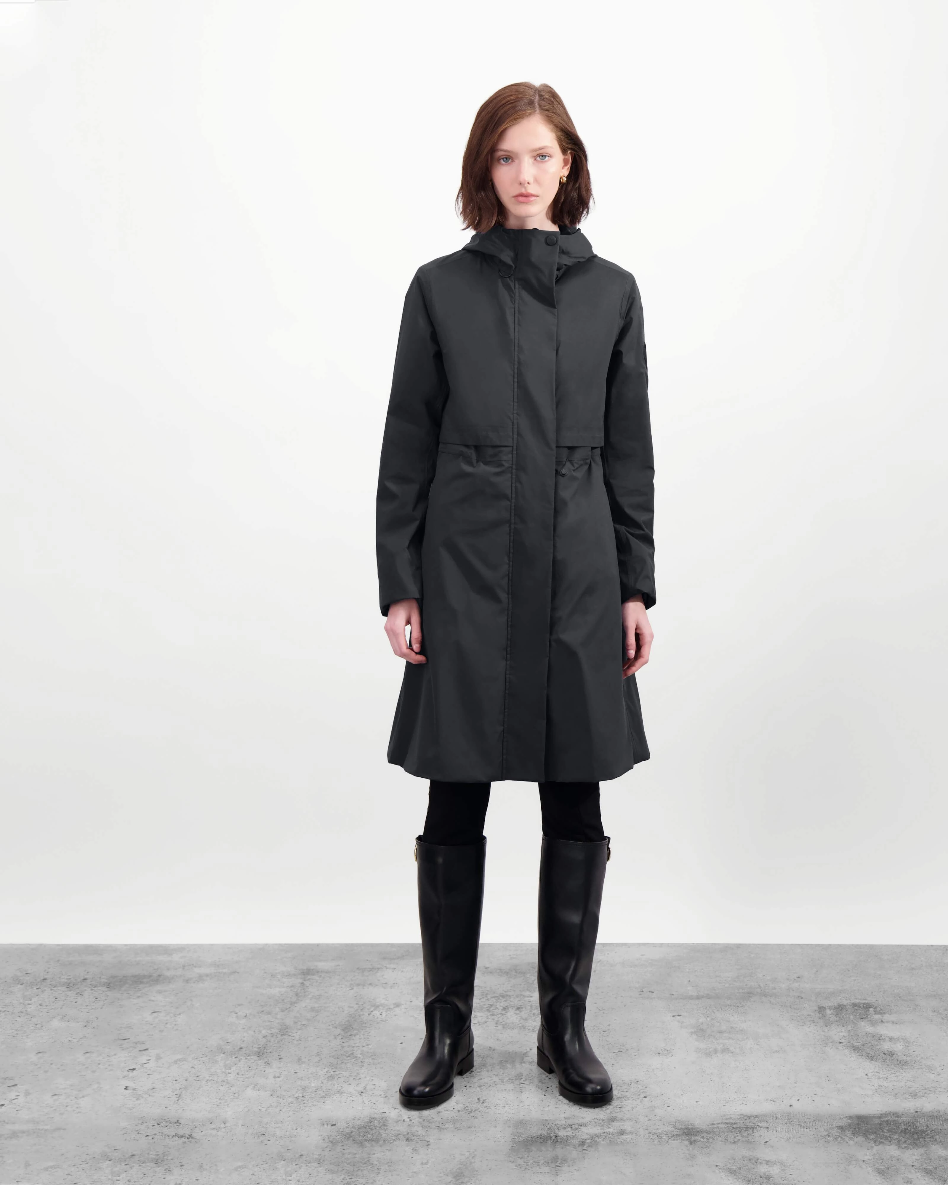 Bridger Women's All-Weather Shell Jacket Wind Stop Flatlock stitching