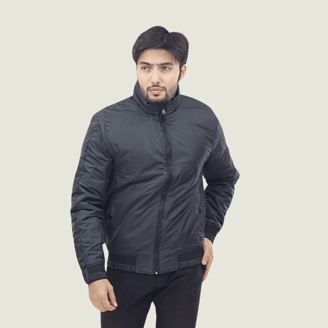 Men??s High Quality Premium light Weight Jacket- Dybala Black Windproof Cuffs Everyday Comfort Fit
