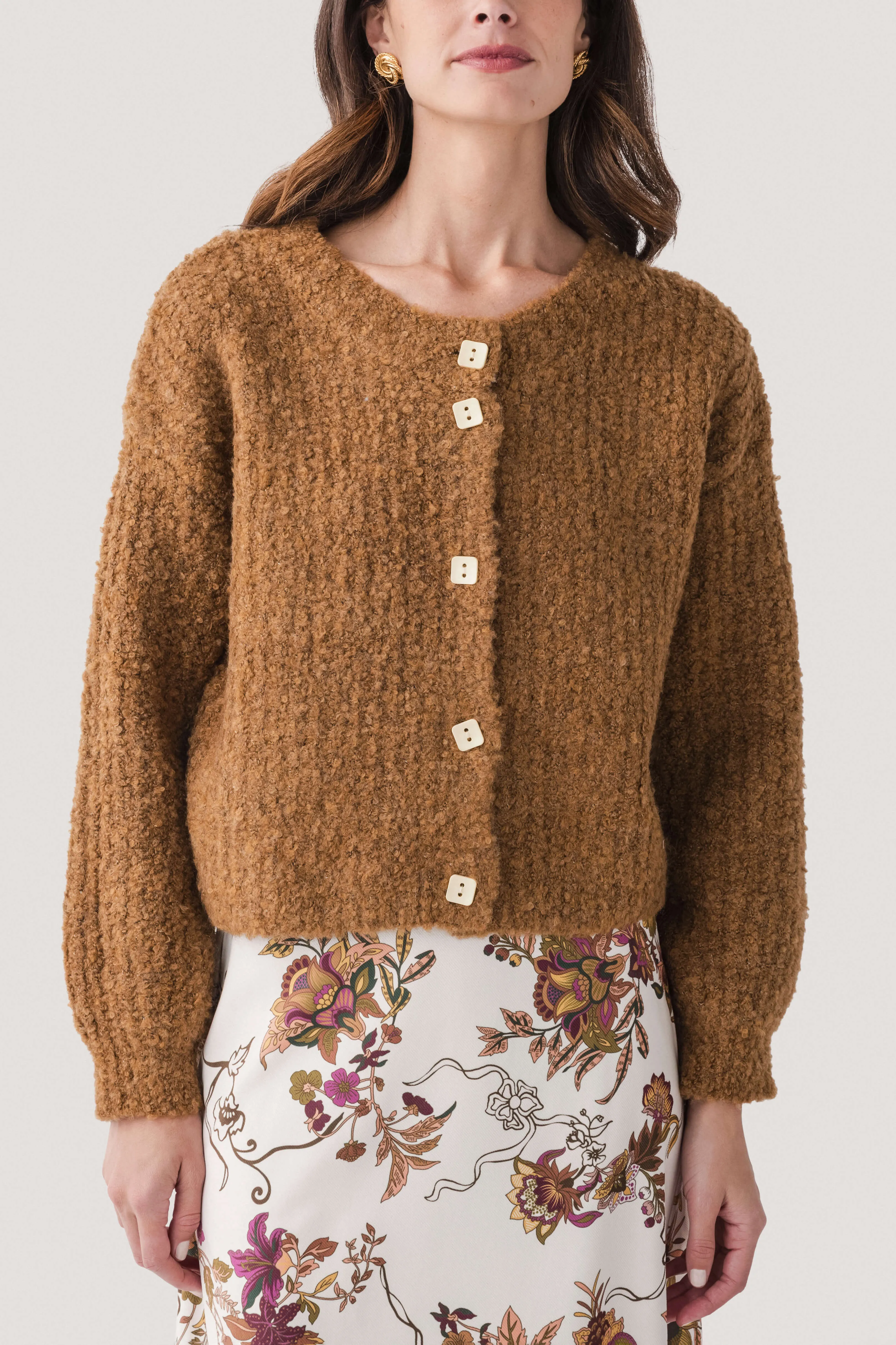 Layer Chic Fashion Flex By Together Clara Plush Cardigan