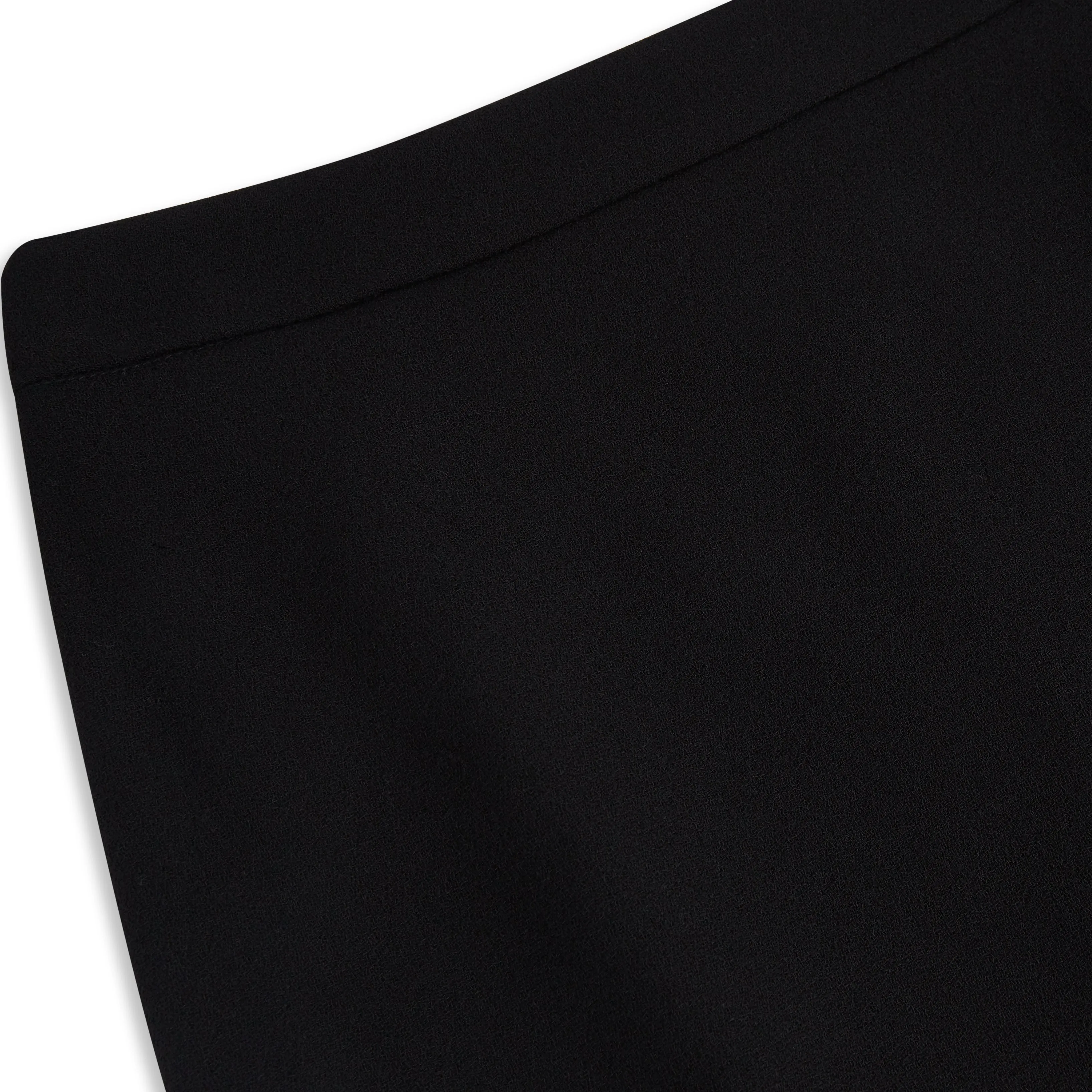 High Density Weave Travel Vibes Leia Tailored Wool Crepe Skirt