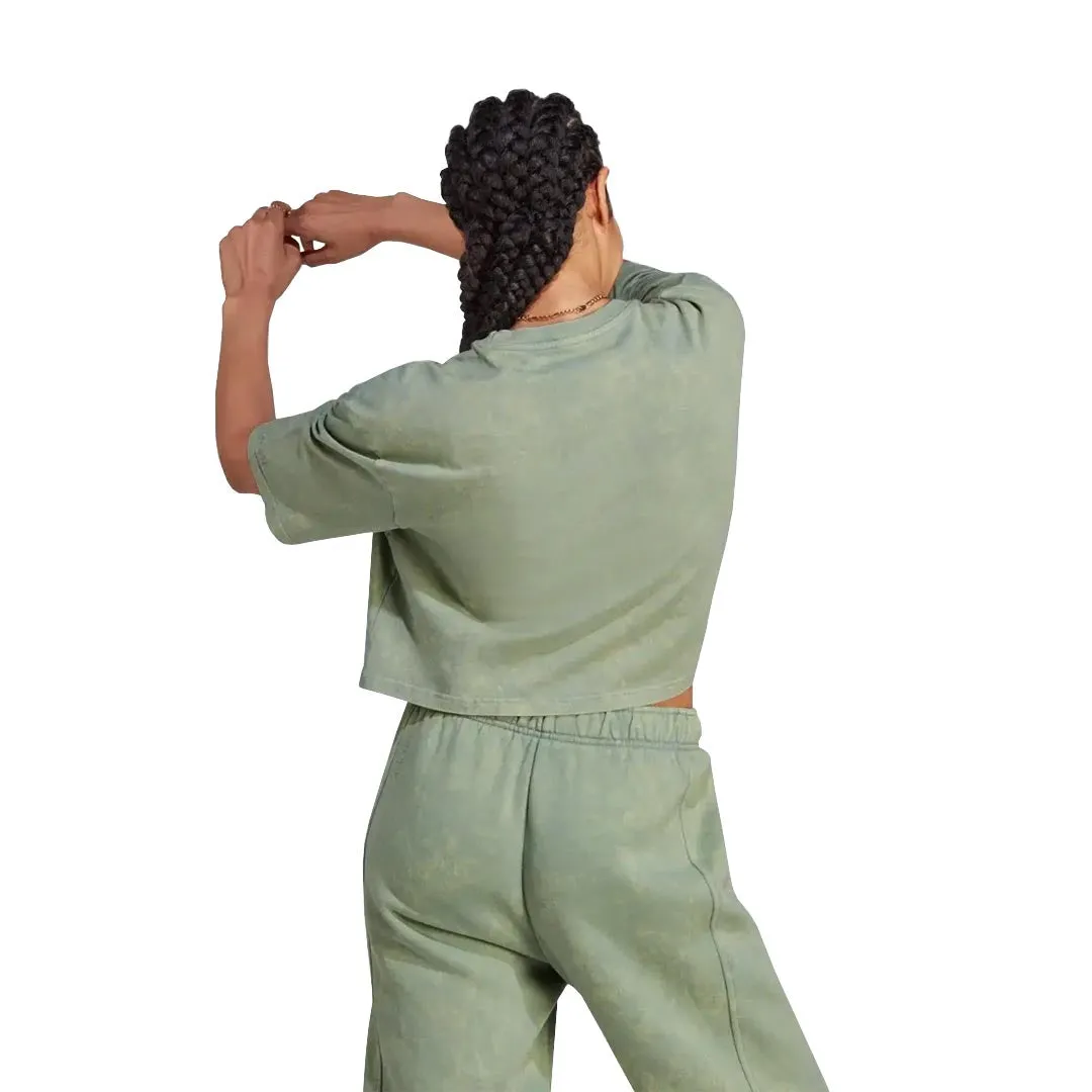 Adjustable Hem Lock System Neutral palette adidas - Women's All SZN Washed T-Shirt (IL3265)