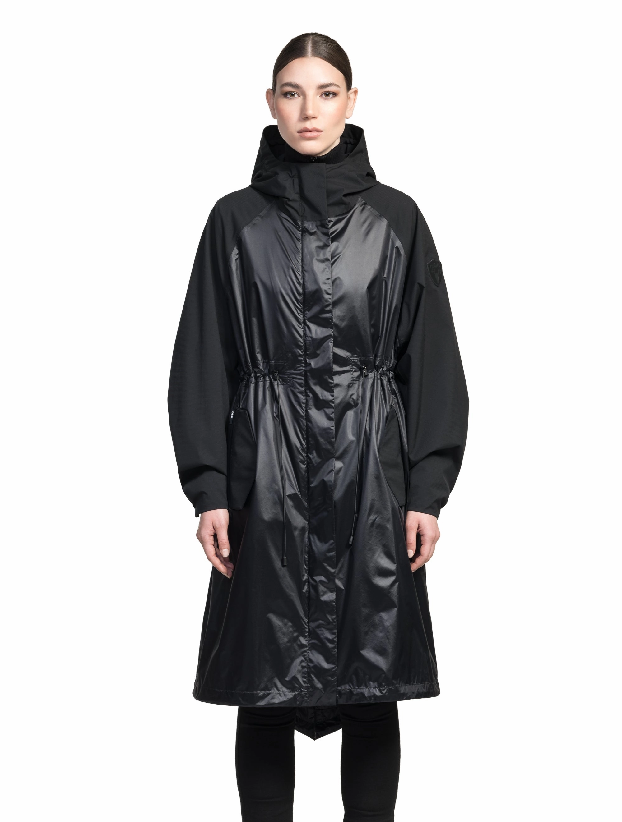 WindproofDesign Reyna Women's Packable Long Shell Jacket