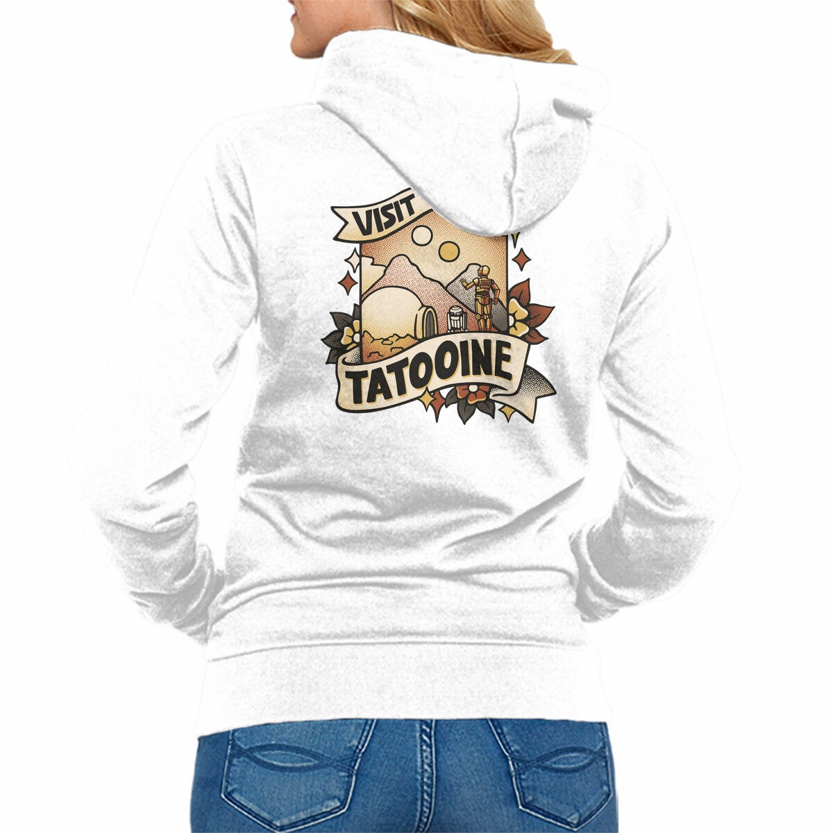 Soft Hoodie Visit Tatooine Tattoo