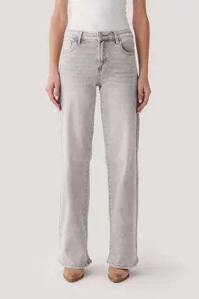 Risen Jules High Rise Wide Leg Jeans Natural Style