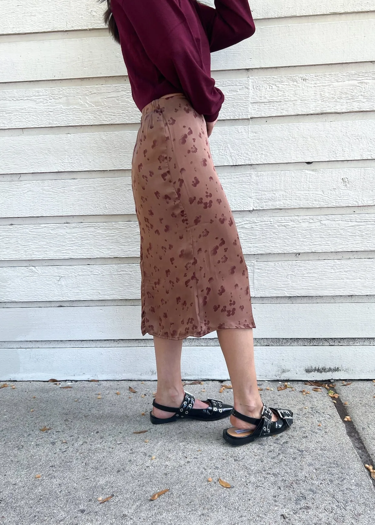 QUINN MIDI SKIRT Easy Fit