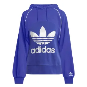 ContouredShoulderFit Layered Hem Design adidas - Women's Big Logo Hoodie (IK0487)