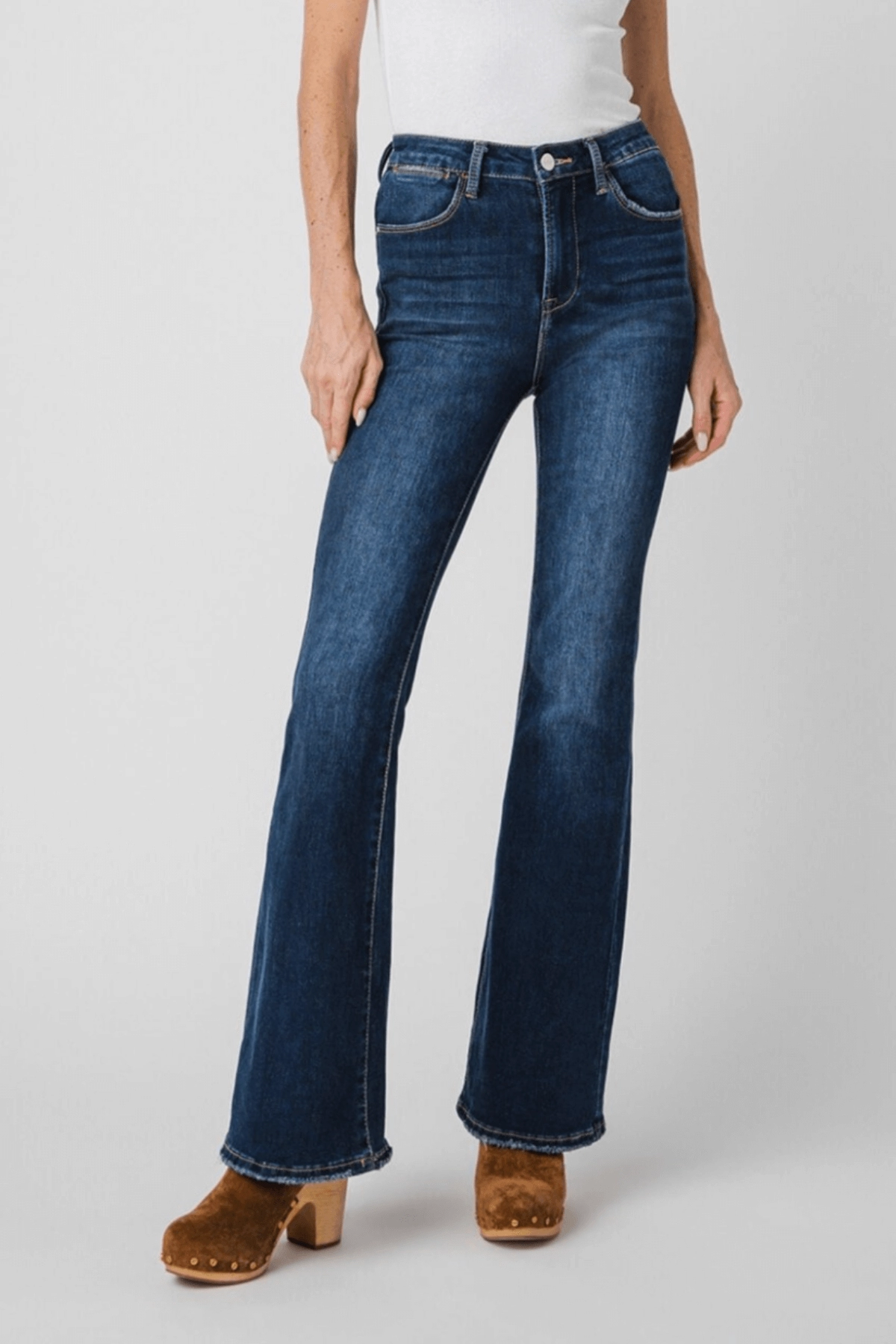 Outerwear Friendly Perfect Basic Risen Venice Flare Jeans