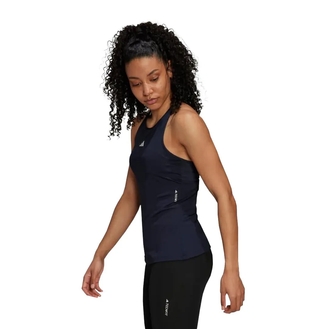 adidas - Women's Techfit Racerback Training Tank Top (HN9090) Quick Dry Technology Stowable Hood