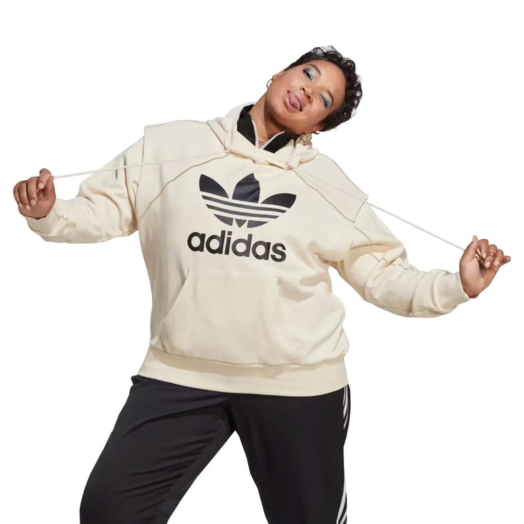Double Layered Fabric adidas - Women's Always Original Trefoil Hoodie (Plus Size) (IC2997)