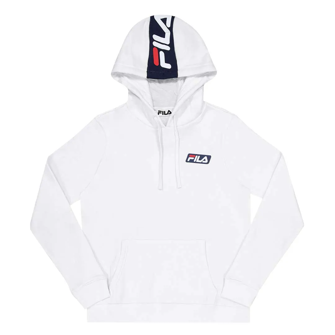 FILA - Women's Avalon Hoodie (SW13B652 100) Relaxed Fit Silhouette