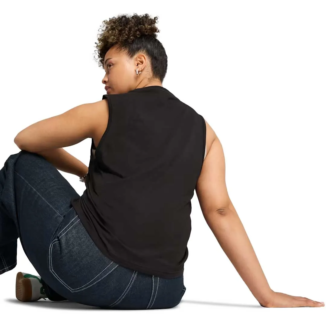 Essential Fit Fringe Detail Puma - Women's Ess No. 1 Logo Slim Tank Top (684968 01)