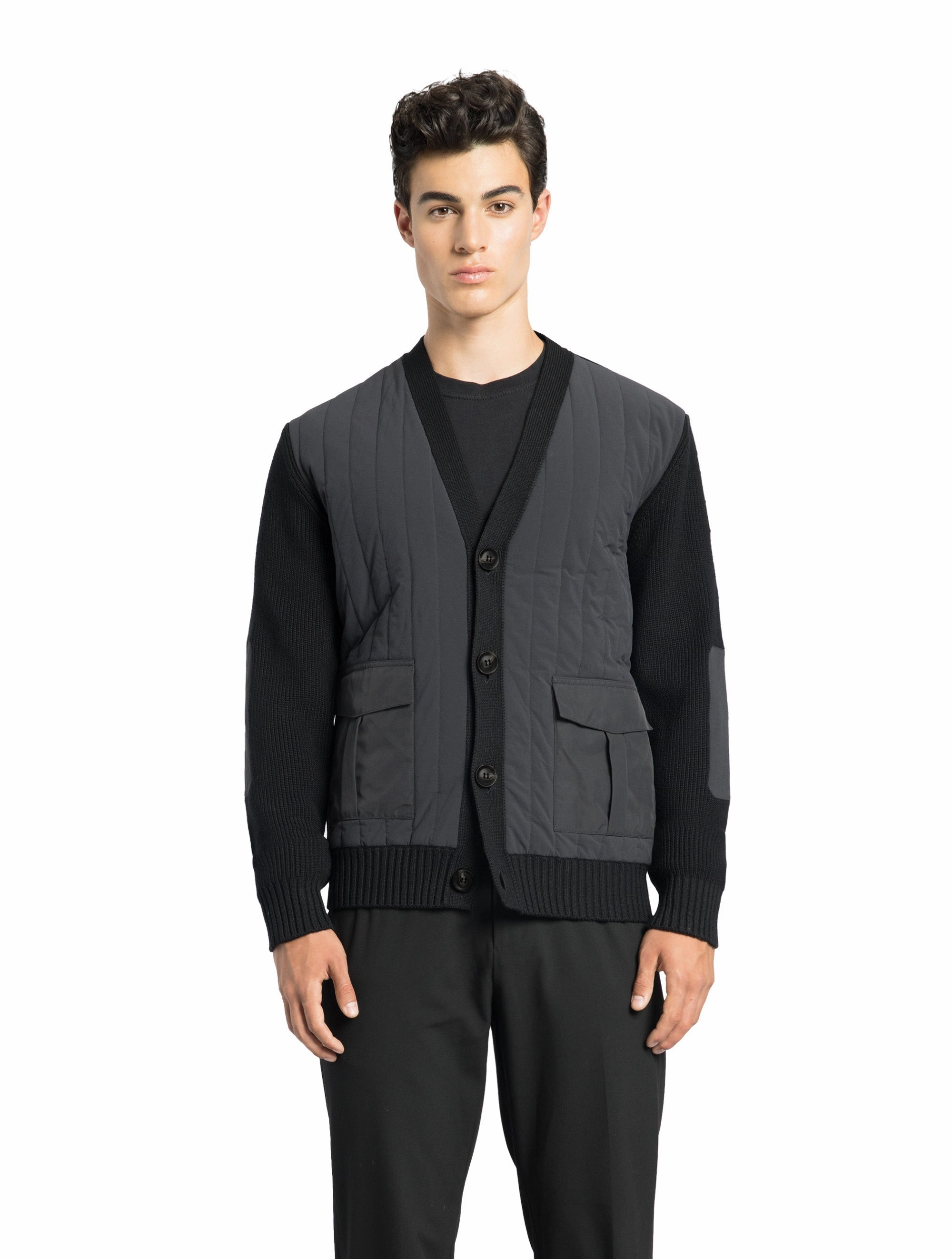 Mold resistant Comfy Street Piece Watson Men's Hybrid V-Neck Sweater