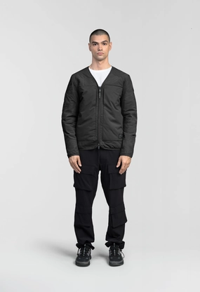 Reinforced Hems Functional Fit Gates Men's Performance Quilted V-Neck Jacket