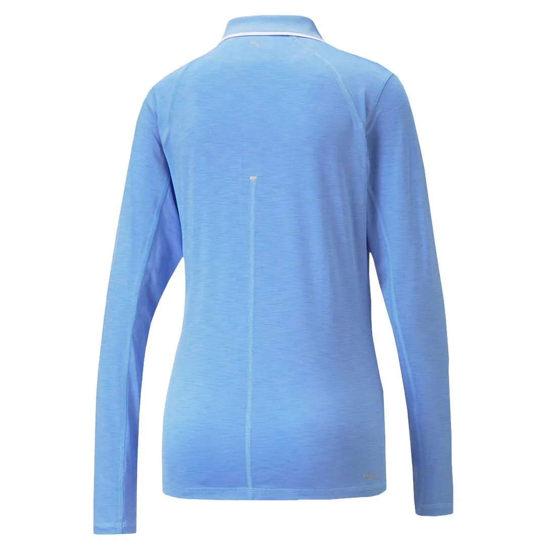 HiddenPockets Puma - Women's YouV Long Sleeve Polo (537499 05)