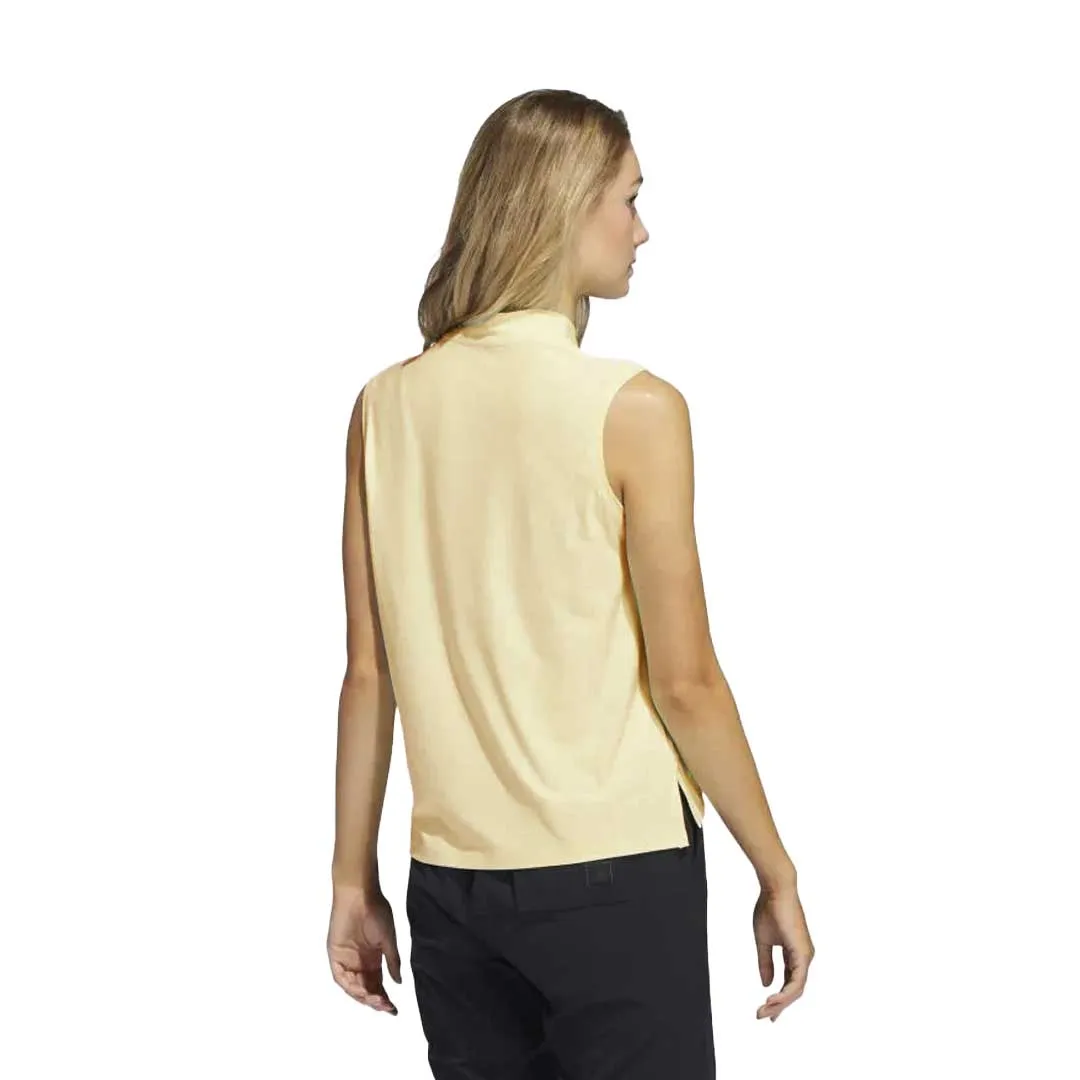 adidas - Women's Go-To Sleeveless Polo (HI1733) BondedSeams