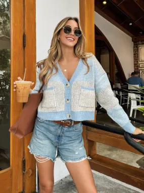 Gym Essential product ethnic authenticity Ashlyn Stripe Knit Sweater