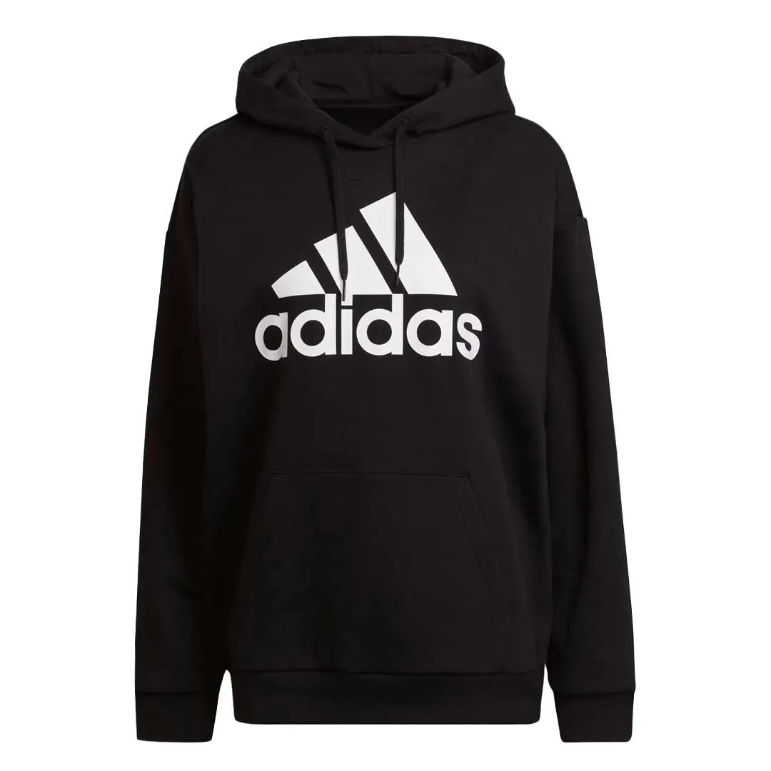 Soft Shell Material adidas - Women's Essentials Logo Boyfriend Fleece Hoodie (HD1756)