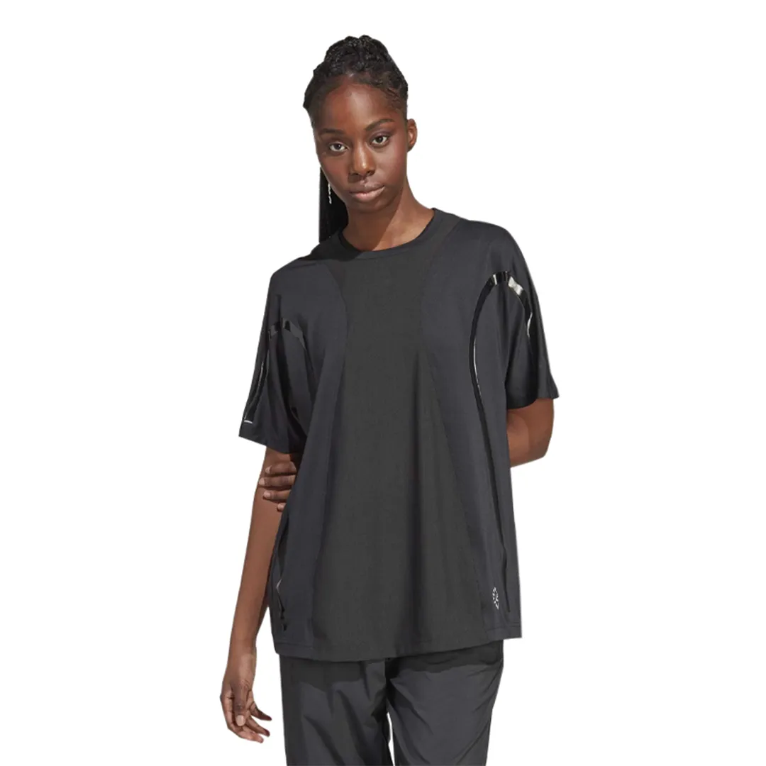 All Day Fit Ergonomic Shoulder Cut adidas - Women's Stella McCartney Running Loose T-Shirt (HR2222)