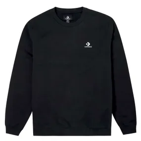 Water Resistant Design Compact Travel Friendly Converse - Unisex Embroidered Star Chevron Crew Sweatshirt (10024510 A01)