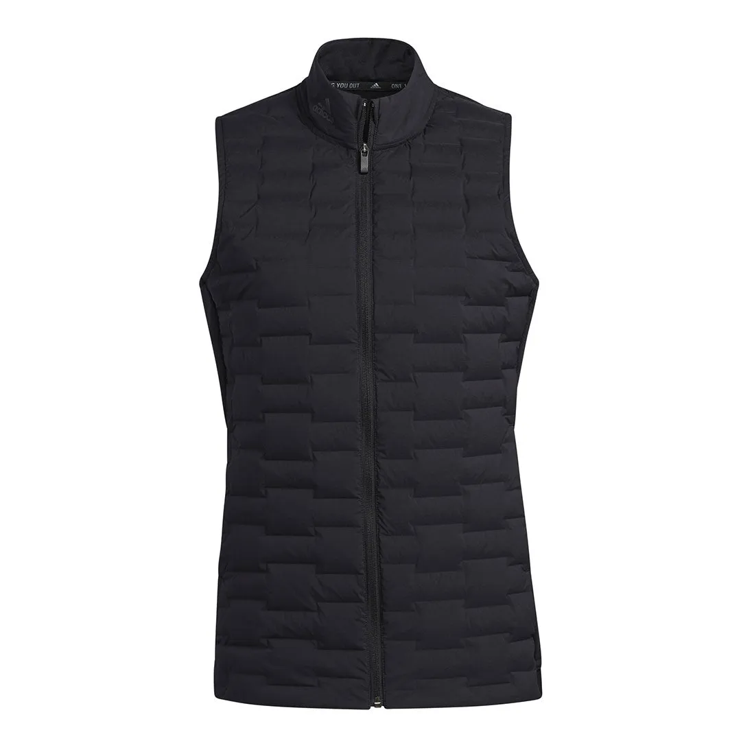 adidas - Women's Frostguard Full Zip Sleeveless Vest (H48515) Tear Resistant Reflective Detailing
