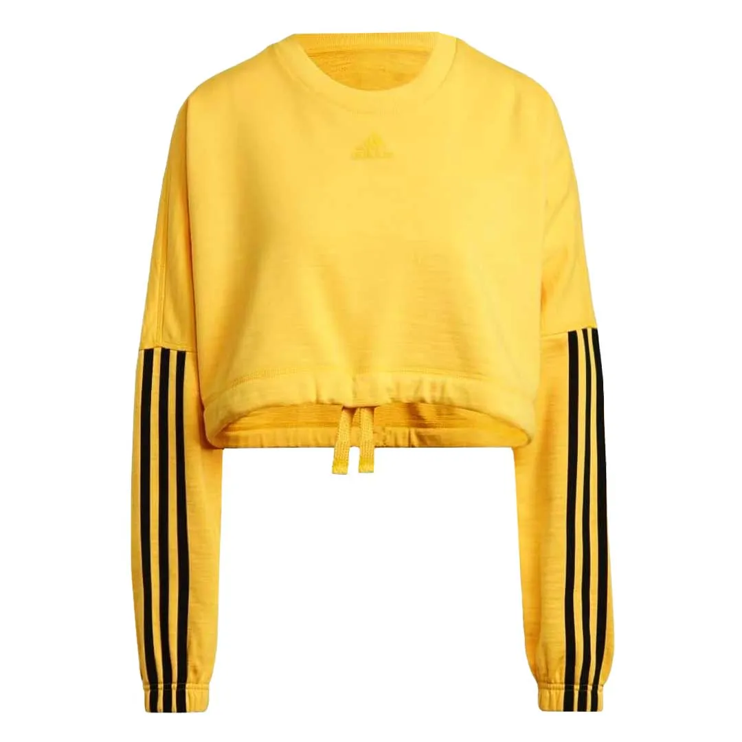 InterchangeableLining adidas - Women's Dance Crop Versatile Sweatshirt (IC6688)
