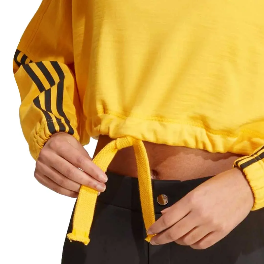 Moisture Wicking Inner adidas - Women's Dance Crop Versatile Sweatshirt (IC6688)