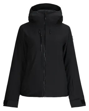 Womens Temerity Jacket - Black Breathable Technology BondedZipperGuards