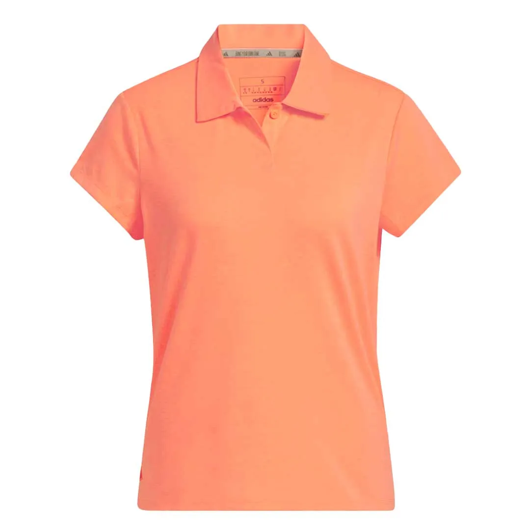 adidas - Women's Go-To Heathered Polo (IB6050) Practical Design