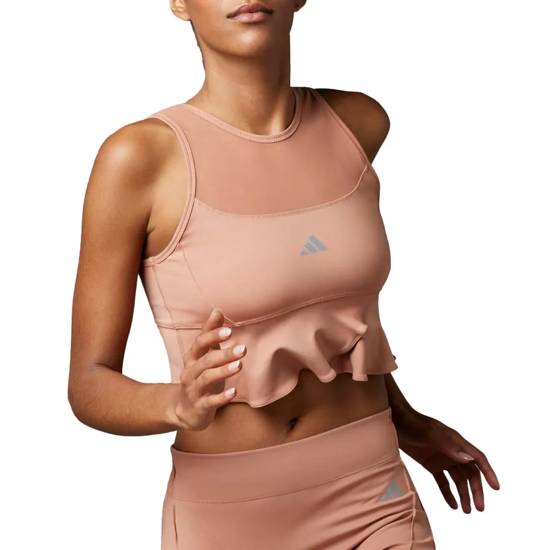 UltraQuietMaterial Vegan Safe adidas - Women's Collective Power Crop Top (IC5090)