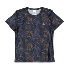 Taped Seam Waterproofing Outdoor Style Staple adidas - Women's Fast All Over Print Running T-Shirt (HM4318)