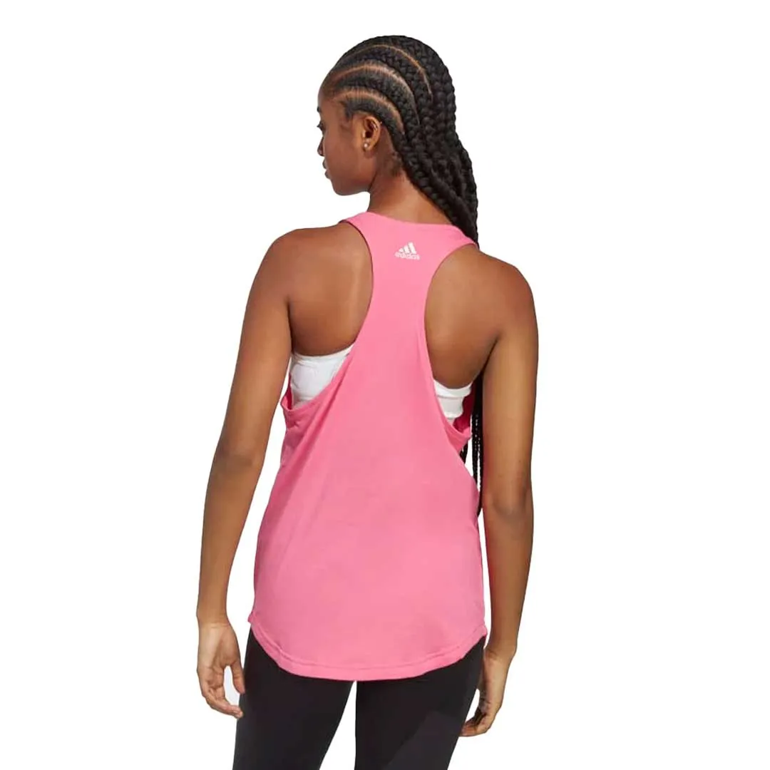 Compact Packability Lined Pockets adidas - Women's Essentials Loose Logo Tank Top (ID0030)