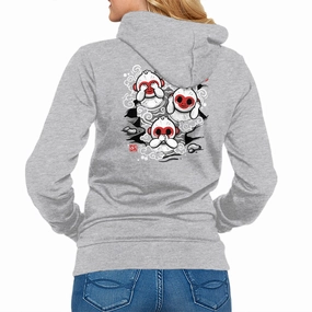 Three Wise Monkeys suitable for cycling