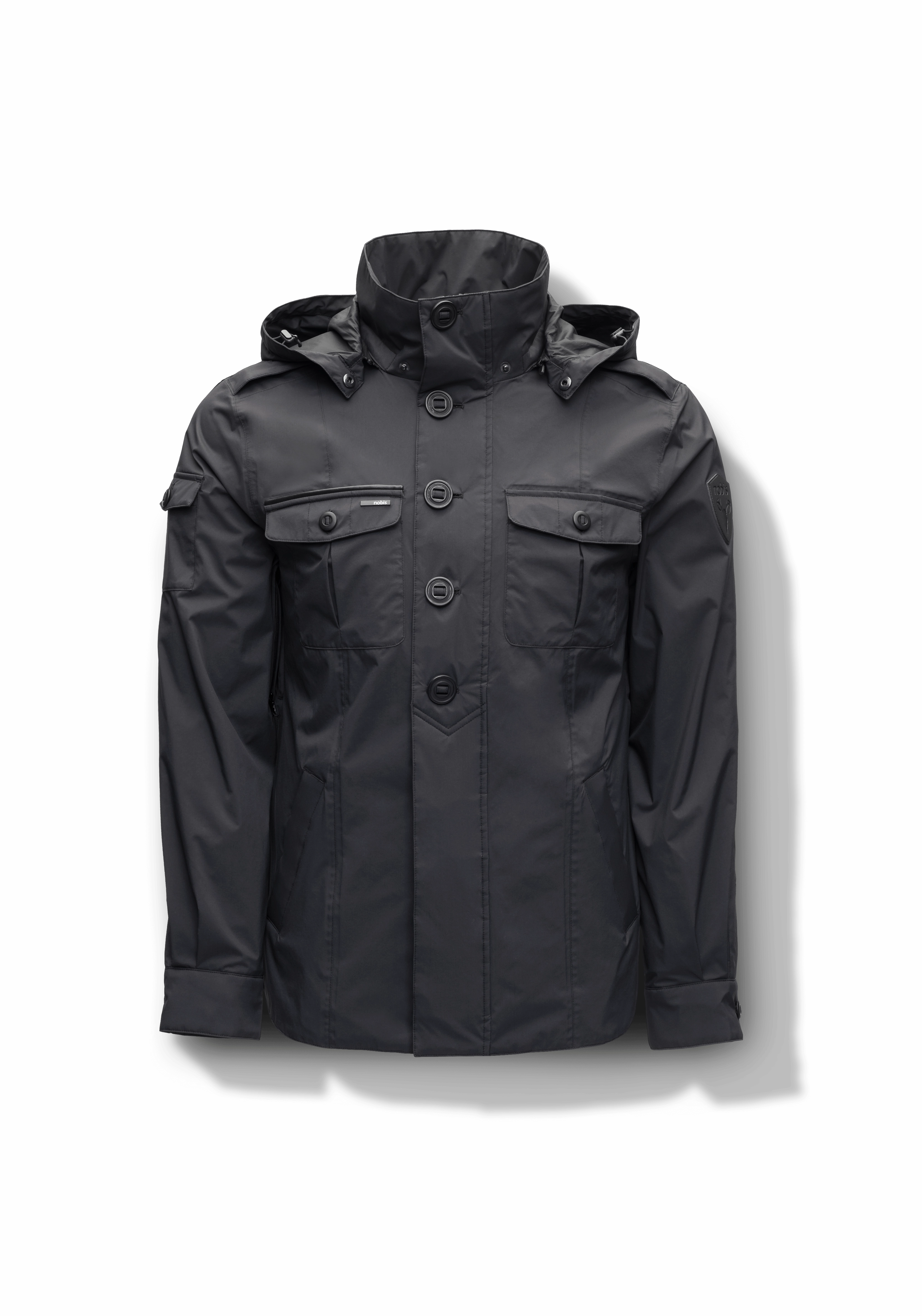Non Bulky Design Fisherman Men's Lightweight Tech Jacket