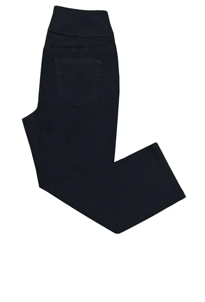 Sparkle & Shine Black Pull On Crop Jean by Ethyl All Around Fit