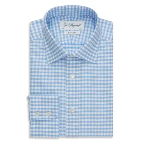 Alex White and Blue Check Shirt Comfortable Design