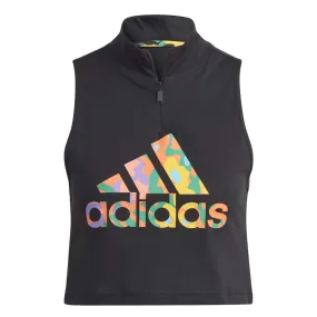 Light Look Silicone Grip Trim adidas - Women's Big Logo Graphic Tank Top (HT4706)