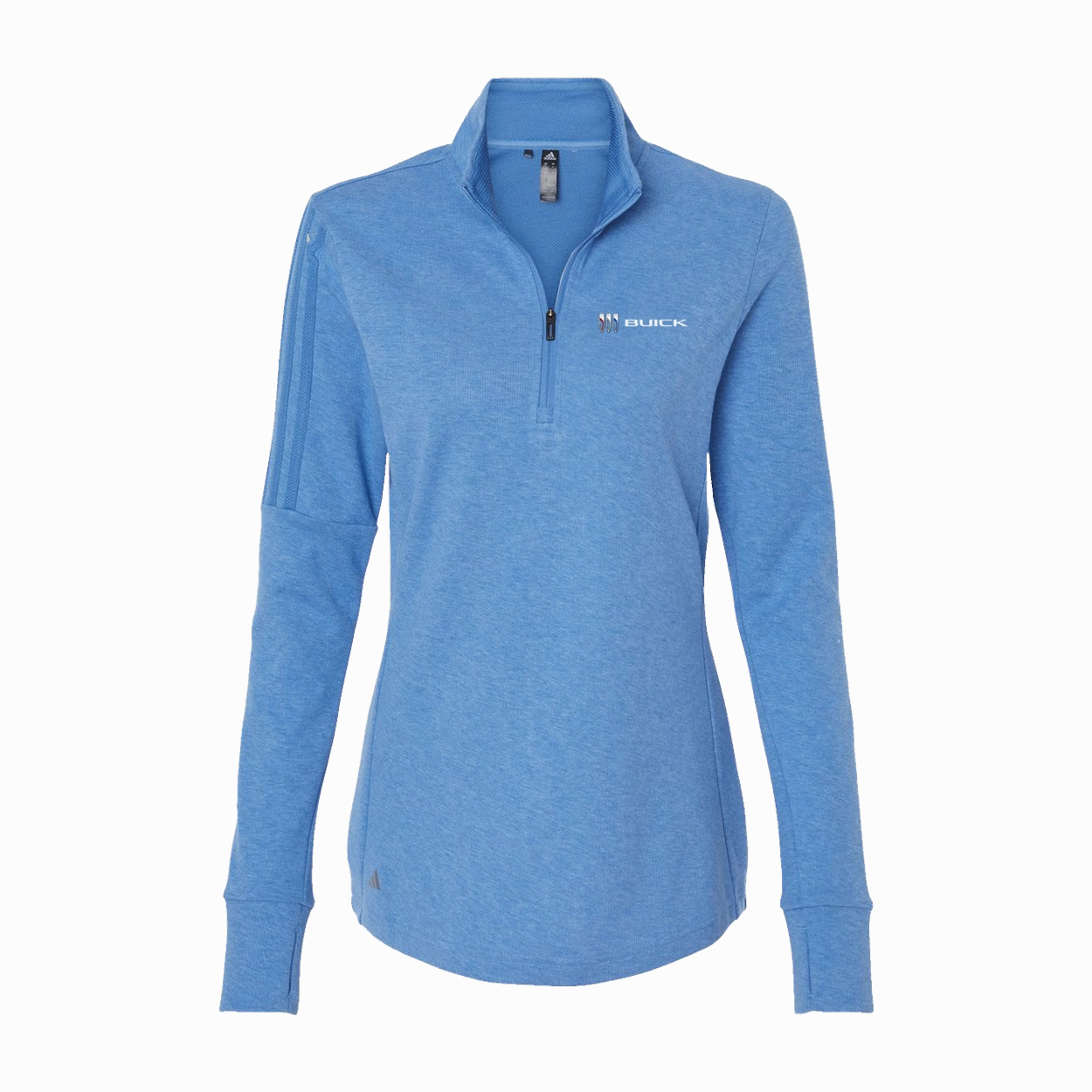 Buick Womens Adidas Quarter Zip Timeless Wearable Chic Fit