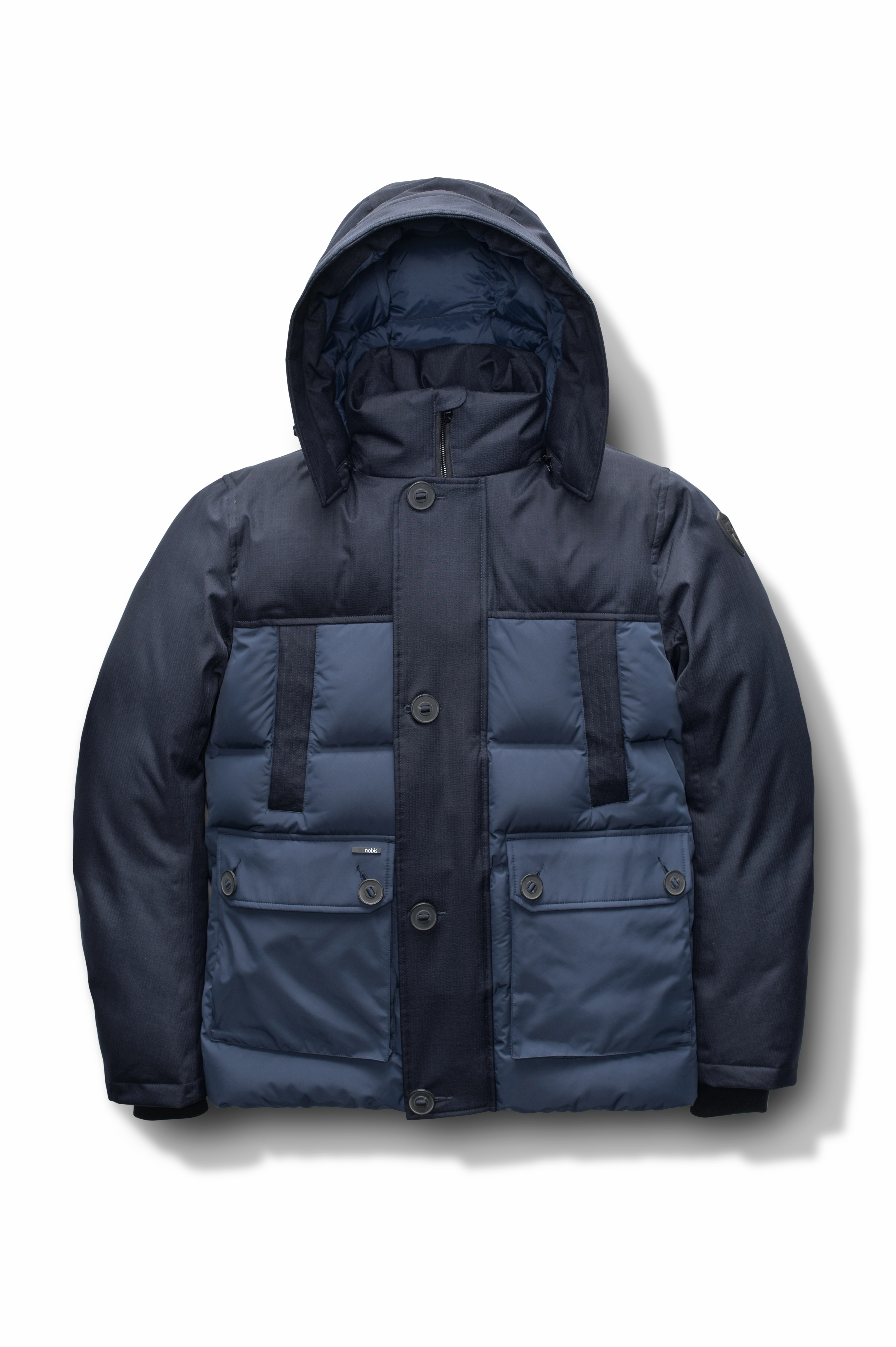 Cardinal Men's Puffer Parka Weatherproof Zipper Tech Soft Weather Wear