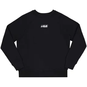 FILA - Women's Crimson Crewneck (SW13B653 001) Ventilated Back Pattern Print